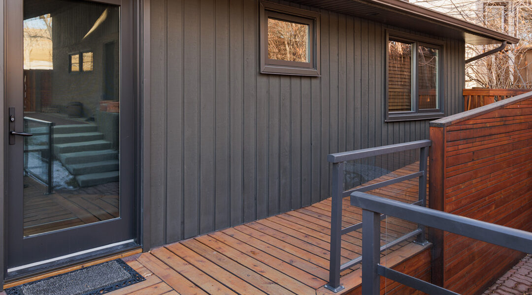 aging in place garage accessibility renovation in Calgary climate